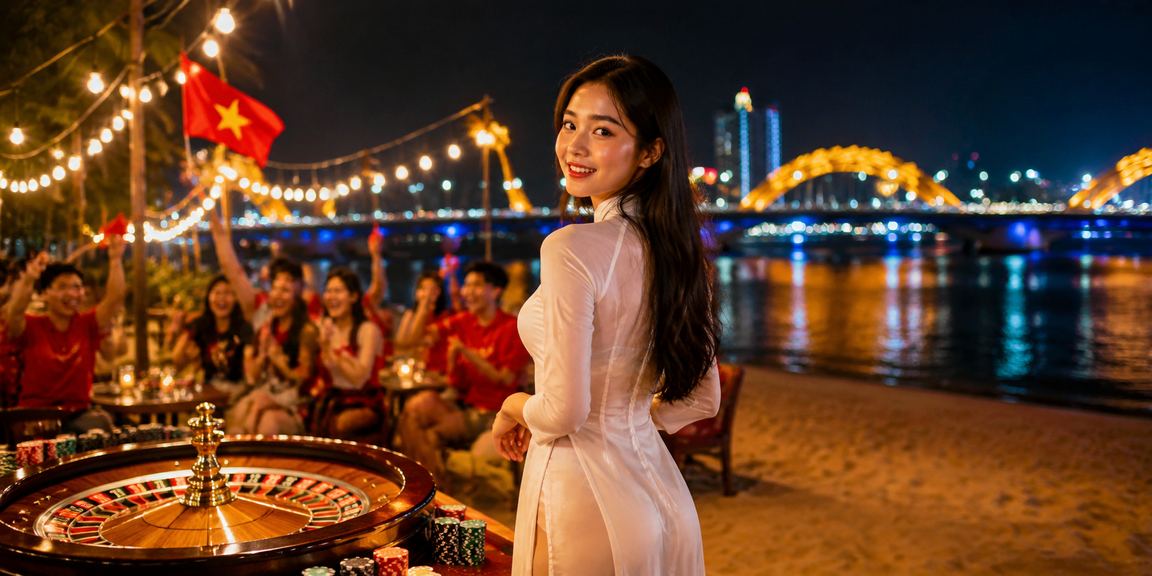 Khung cảnh Đà Nẵng minh họa người dùng kiểm tra truy cập giải trí