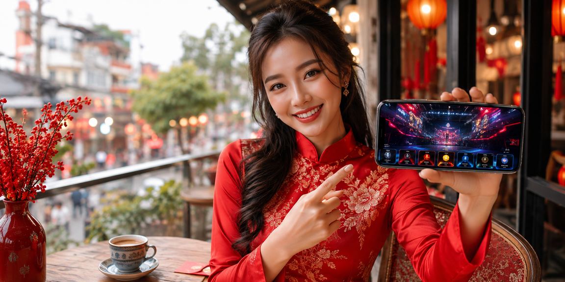 Khung cảnh Hà Nội minh họa người dùng theo dõi esports trên u235