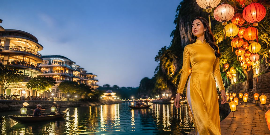 Chợ đêm Ninh Bình minh họa thông tin xổ số và khuyến mãi u235